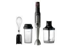 Philips HR2652 | Ручной блендер 800Вт 2 скорости 3 насадки черный