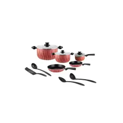 Tefal COOKTEFTEM12SET | Stick Cookware Set 12 pcs Steel Non-stick