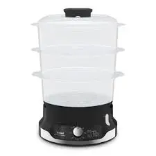 Tefal VC204865 | Steam Cooker 9L 3 Bowls 800W Black