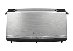 Hotpoint TT12EAX0UK | Toaster Extra Long 1000W 2x Branches