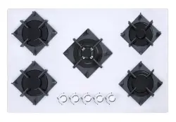 SKYWORTH HOBSKYGLS900WH | Gas Hob Built-in 600x50x520 mm White