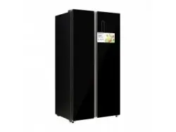 SKYWORTH 355 BLACK GLASS | Refrigerator Black Glass Finish