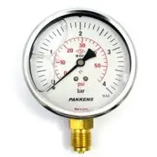 Pakkens 1601001110 | Pressure Gauge Ø160mm Glycerin-Filled 0–40 bar/psi