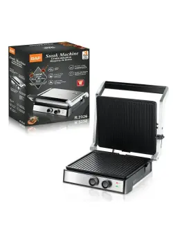 R R.2326 | Steak maşynasy 1400W Elektrik grill