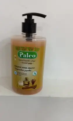 Paleo | Liquid Cream Soap Sandalwood 500ml Bulk Box 15 pcs
