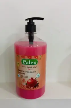 Paleo | Жидкое крем-мыло Гранат 1л Коробка 12 шт.