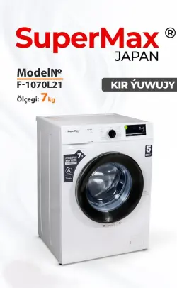 SUPERMAX F-1070L21 | Kir Ýuwujy Maşyn Ygtybarlylyk