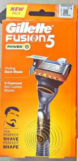 Gillette Fusion | Бритва с лезвием для чистого бритья
