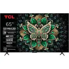 TCL 65C6K | Akylly Telewizor 65 Dýuým 4K HDR Mini-LED 144Hz
