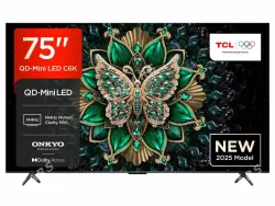 TCL 75C6K | Smart TV 75 inch MiniLED 4K UHD 144Hz
