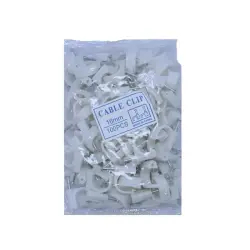 KENDIR 153.09.Z99.K01.KLIPS-025 | Kabel klipsleri 16 mm, 100 sany gaplama