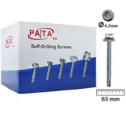 PA/TA 153.09.S02.S02.P01.63063 | Screw 6.3x63 mm Bulk Pack 110 pcs