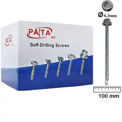 PA/TA 153.09.S02.S02.P01.63100 | Self-Tapping Screw 6.3x100 mm 70 pcs Pack