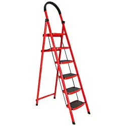 153.09.H01.M02.000000004 | Ladder 6-Step Red