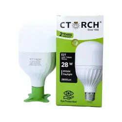 CTORCH 153.09.E01.L01.CTORCH28 | LED Çyrasy 28W E27 6500K Ak