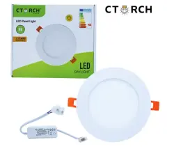 CTORCH 153.09.E01.L01.CTORCH028 | LED Panel Light 9W 6500K Slim Round