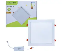 CTORCH 153.09.E01.L01.CTORCH024 | LED Panel 24W Slim 6500K Square