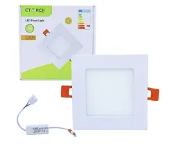 CTORCH 153.09.E01.L01.CTORCH020 | LED Panel Light 6W Slim Square 6500K