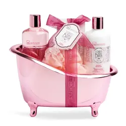 IDC INSTITUTE 8436616358808 | Scented Bath Rose Bathtub Gift Pack