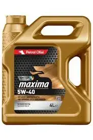 Petrol Ofisi Maxima 5W-40 | Моторное масло 4л синтетическое