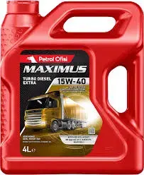 Maximus Turbo Diesel S 15-40 4LT | Diesel Engine Oil 15W-40 4L