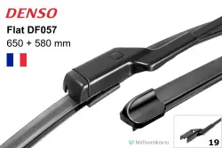 DENSO MB DF-057 | Frameless All-Season Wiper Blade Set 650/580 mm