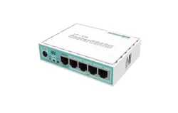 Mikrotik heX RB750Gr3 | Ethernet router, ikili ýadro 880 MHz