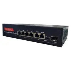 SST 5EH | Dolandyrylmadyk Ethernet swichi 5 portly metal korpus