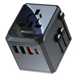 Yesido MC24 | Universal Charger Adapter 4 USB Ports