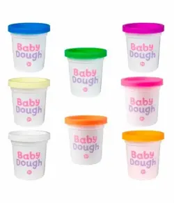 Baby Dough 1548 | Plastilin 4 Reňk Tebigy Ekologiýa