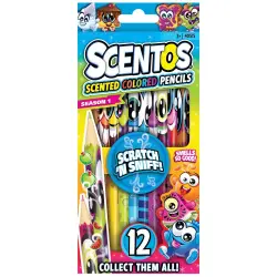 Scentos 8463760405157 | Coloured Pencils 12 Aromatic Pack