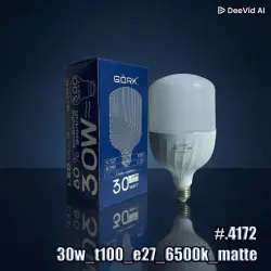 GÖRK 6898246254172 | LED Lamp 30W E27 6500K Matte