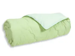 AUDREY 3400001495 | Двуспальное одеяло зеленое высокое качество