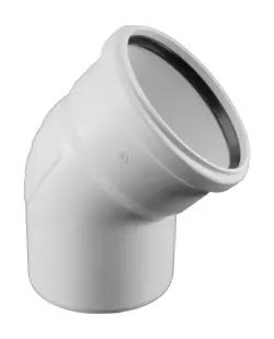 Deryaplastik B11.02781 | PVC burç 50 mm 45° (150 sany)