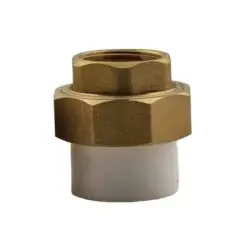 Deryaplastik P02.00916 | Amerikanka Ø25 I/D Zinc Pipe Connector Corrosion-Resistant