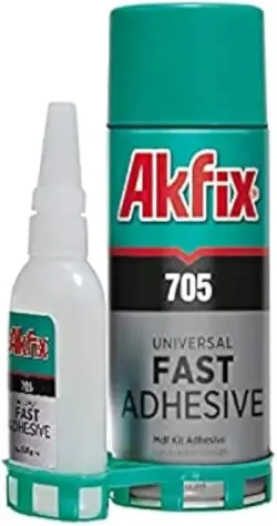 Akfix MDF Kit NEW | Universal Glue MDF/Wood 125g+500ml