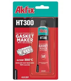 Akfix B375 | High-Temperature Silicone Sealant 310 ml Red