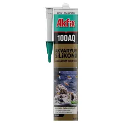 Akfix 100AQ | Akwarýum üçin silikon birleşdiriji görünmeýän 310 ml
