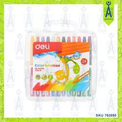 Deli C20124 | Oil Pastel Set 24 Color Assorted