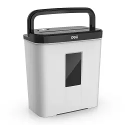 Deli No.9939 | Paper Shredder 5 Sheets A4 Cross-Cut 4x25 mm