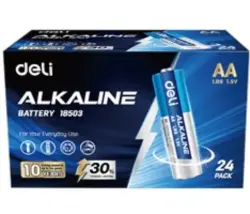Deli No18503 | AA Alkalin Batareýa 1.5V Uzak Ömürli