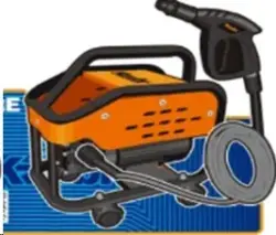 Kzubr KHPW-1850 | High-Pressure Washer Durable Build