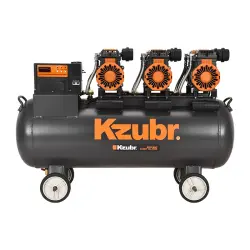 Kzubr KAC-100L | Oil-Free Air Compressor 3x1350W 100L Tank