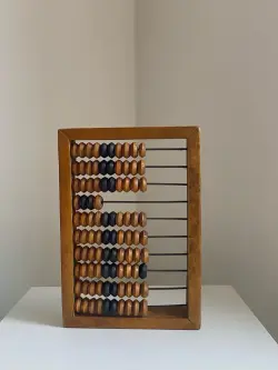 No Brand 8710 | Wooden Abacus Small Compact