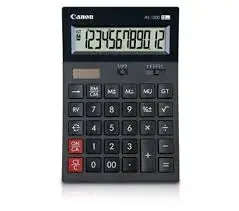Canon AS-1200 | Calculator 12 Digits Desktop