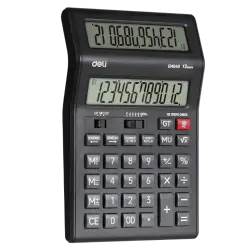 Deli M049 | Calculator Dual Display 12 Digits