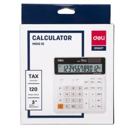 Deli M01010 | Калькулятор 12-разрядный 120 шагов 3 года гарантии