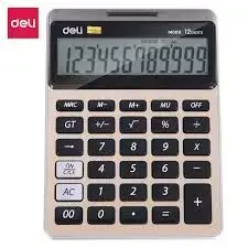 Deli No.M00951 | Калькулятор 12 разрядов большой LCD