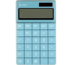 Deli NS041 | Calculator Blue Compact Office Model