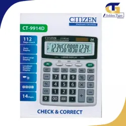 Citizen CT-9914D | Калькулятор с большим 12-разрядным дисплеем